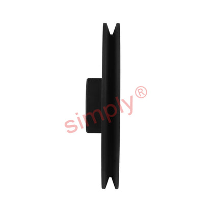 106X1SPZ 106mm Pitch Diameter SPZ Section Pulley with 1 Groove Pilot Bore