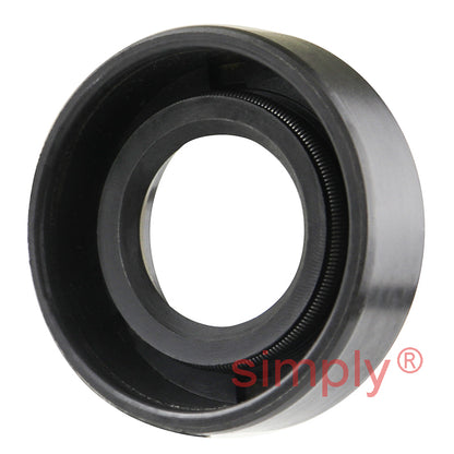16x32x10mm Nitrile Rubber Single Lip Rotary Shaft Oil Seal with Garter Spring SC / R21