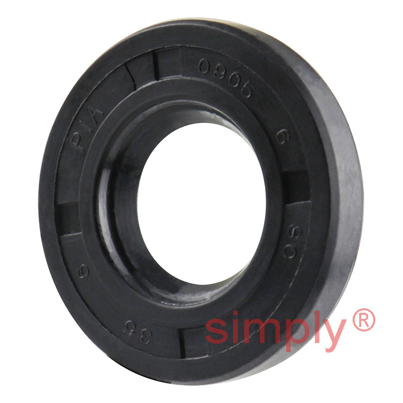 17x35x6mm Nitrile Rubber Single Lip Rotary Shaft Oil Seal with Garter Spring SC / R21