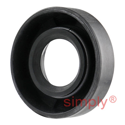 17x37x10mm Nitrile Rubber Single Lip Rotary Shaft Oil Seal with Garter Spring SC / R21