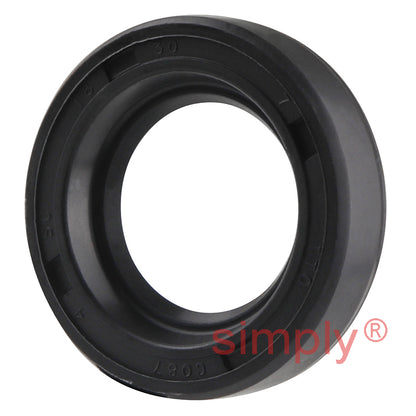 18x30x7mm Nitrile Rubber Single Lip Rotary Shaft Oil Seal with Garter Spring SC / R21