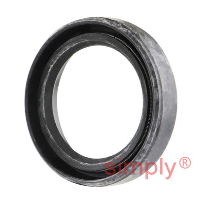 19x27x6mm Nitrile Rubber Single Lip Rotary Shaft Oil Seal with Garter Spring SC / R21