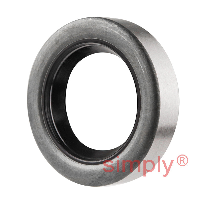 1.12x1.83x0.43 inch Metal Cased Nitrile Rubber Rotary Shaft Oil Seal with Garter Spring and Wiper Lip