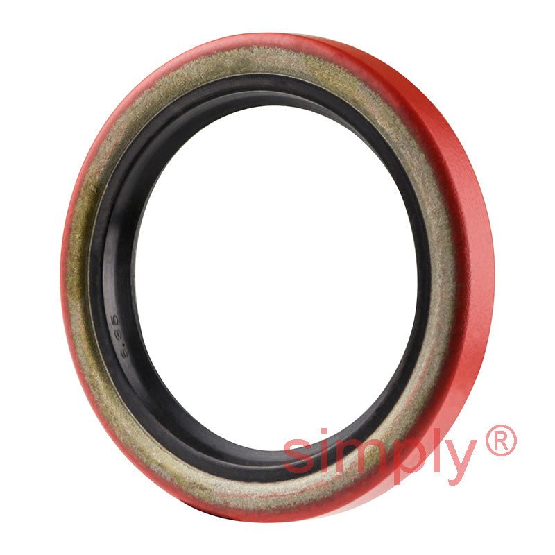 1.37x1.83x0.25 inch Metal Cased Nitrile Rubber Rotary Shaft Oil Seal R4