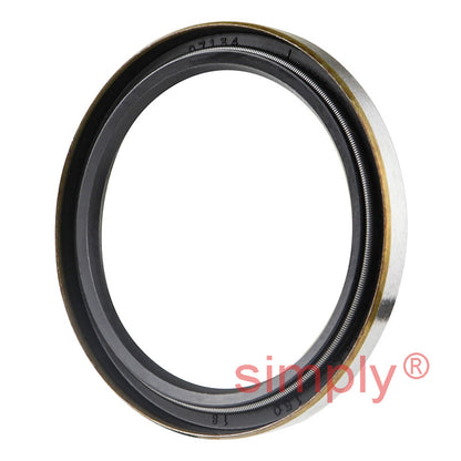 1.5x1.87x0.18 inch Metal Cased Nitrile Rubber Rotary Shaft Oil Seal SB Style