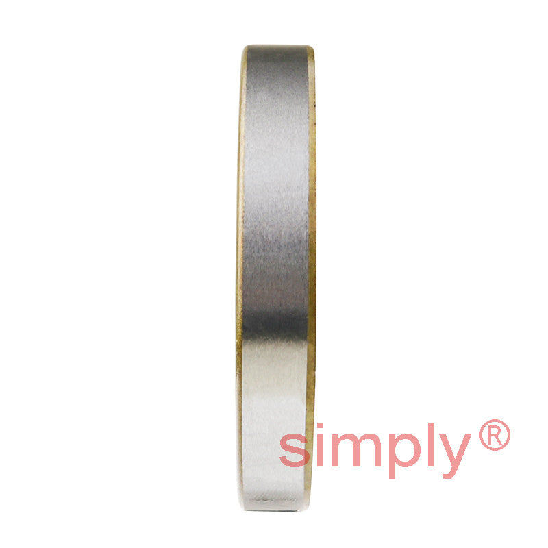 1.62x2.43x0.37 inch Metal Cased Nitrile Rubber Double Lip Rotary Shaft Oil Seal with Garter Spring R6 / TB Style
