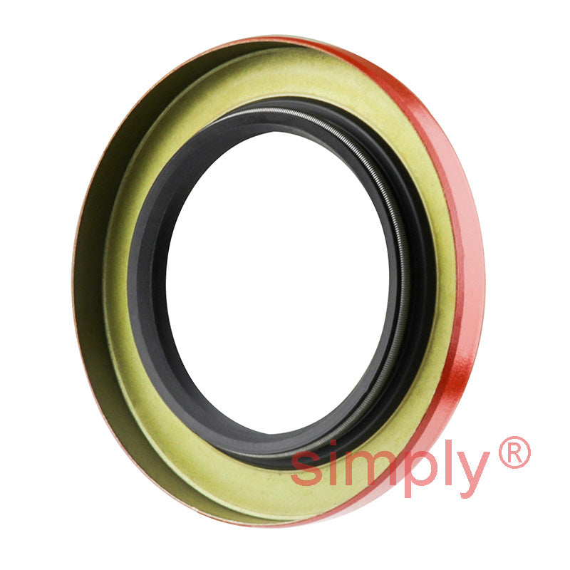 1.75x2.75x0.31 inch Metal Cased Nitrile Rubber Rotary Shaft Oil Seal with Garter Spring R6 / TB