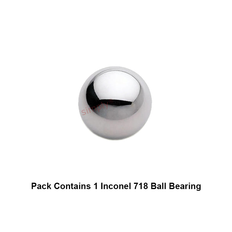 5mm Diameter Inconel 718 Ball - Allow 1-2 Days