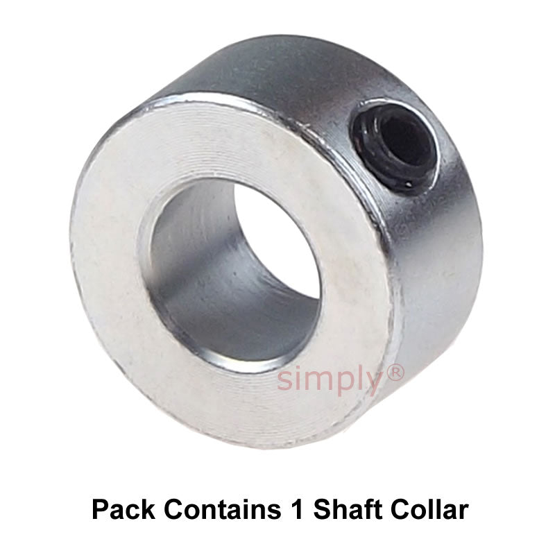 CABU75Z Zinc Plated En8 Steel Shaft Collar 75x110x22.5mm with Set Screw