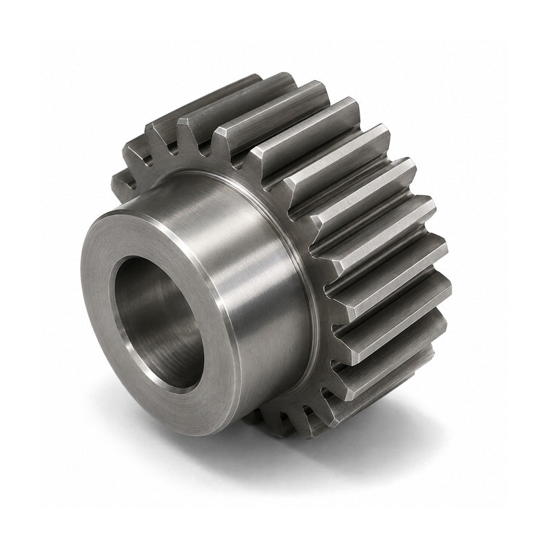 SS10/62B-12 Metric EN8 Spur Gear 62 Tooth 1 Mod Pilot Bored 14mm Or Smaller (H8)