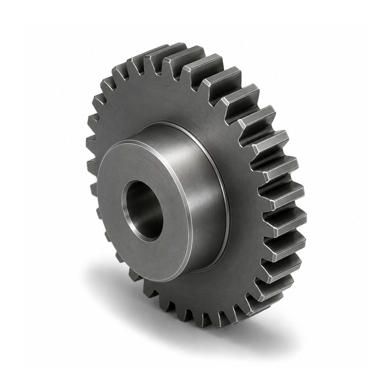 SS20DP/48B-0.5 Imperial EN8 Steel Spur Gear 48 Tooth 20 DP Bored 0.5 inch (H8)