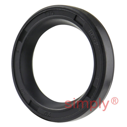 20x28x5mm Nitrile Rubber Single Lip Rotary Shaft Oil Seal SC / R21
