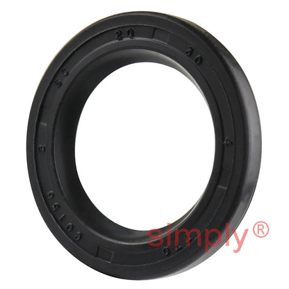 20x30x4mm Nitrile Rubber Single Lip Rotary Shaft Oil Seal SC / R21