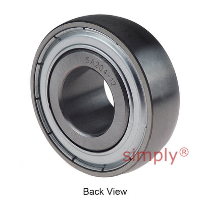 225-680 by Stens Spherical Outer Bearing Insert with Eccentric Collar 3/4 inch Bore