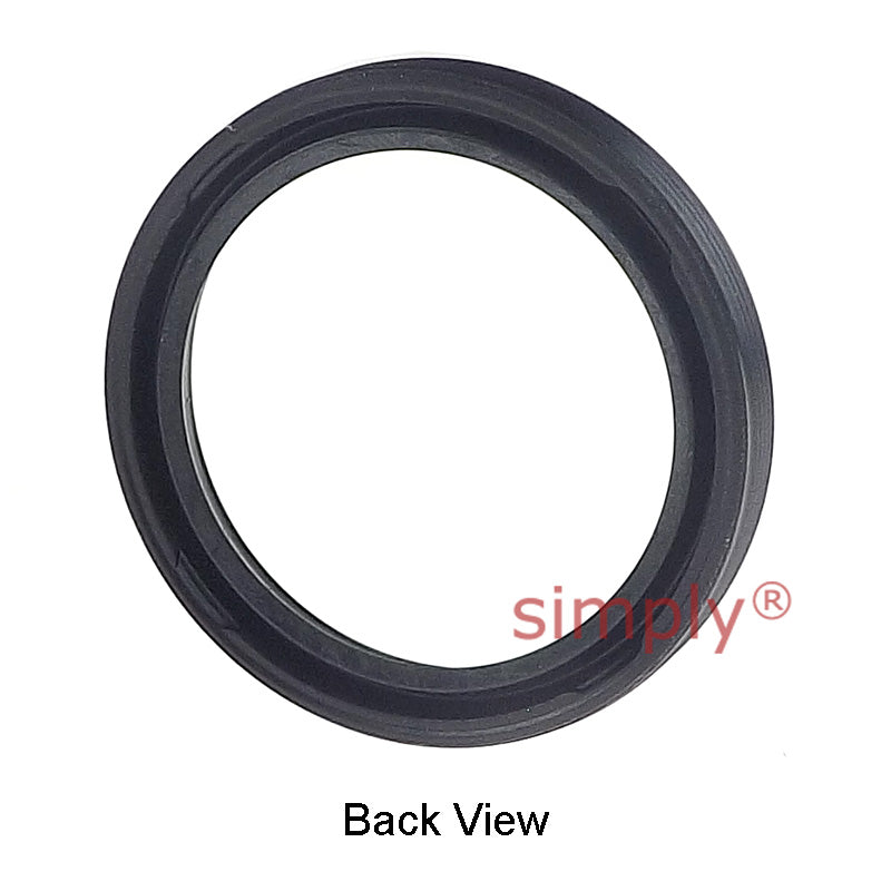 22x28x4mm Nitrile Rubber Single Lip Rotary Shaft Oil Seal Springless Design VC Style