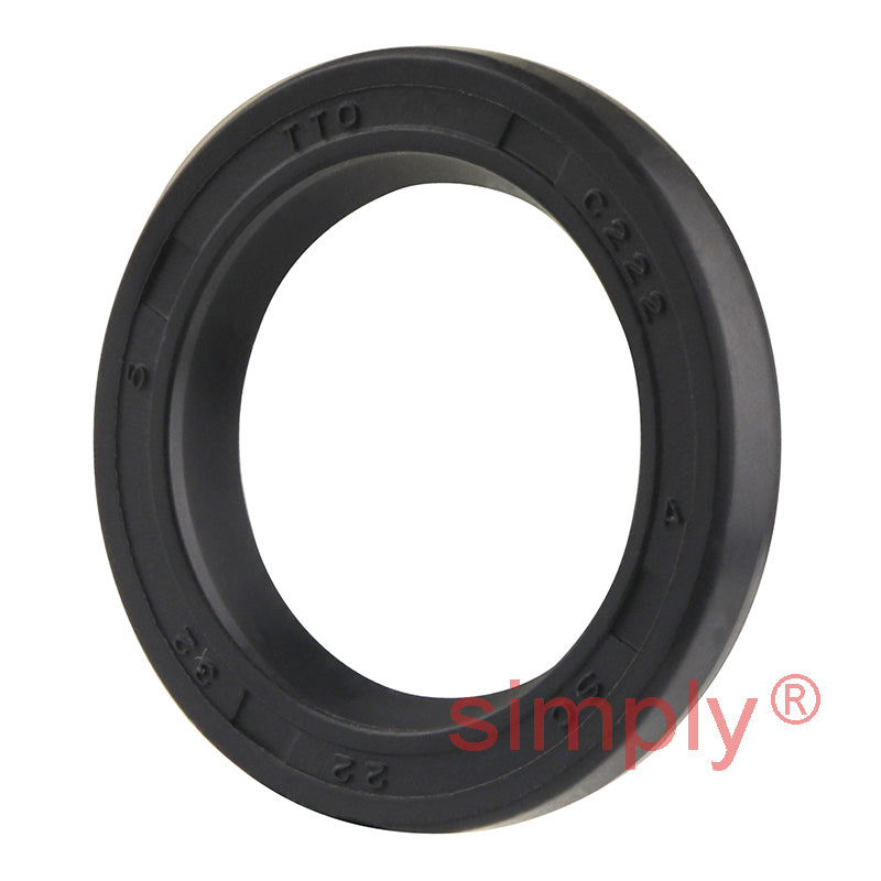 22x32x5mm Nitrile Rubber Single Lip Rotary Shaft Oil Seal SC / R21