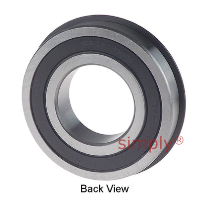 230-254 by Stens Rubber Sealed Deep Groove Ball Bearing With Snap Ring 40x80x18mm