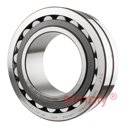 SKF 23220CCKC3W33 Spherical Roller Bearing with Taper Bore with Steel Cage 100x180x60.3mm
