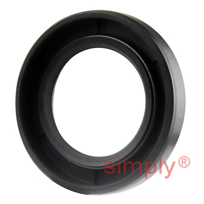 23x37x6mm Nitrile Rubber Single Lip Rotary Shaft Oil Seal with Garter Spring SC / R21