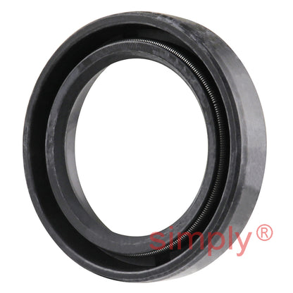 24x35x7mm Nitrile Rubber Single Lip Rotary Shaft Oil Seal with Garter Spring SC / R21