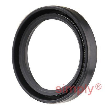 25x33x6mm Nitrile Rubber Single Lip Rotary Shaft Oil Seal with Garter Spring SC / R21