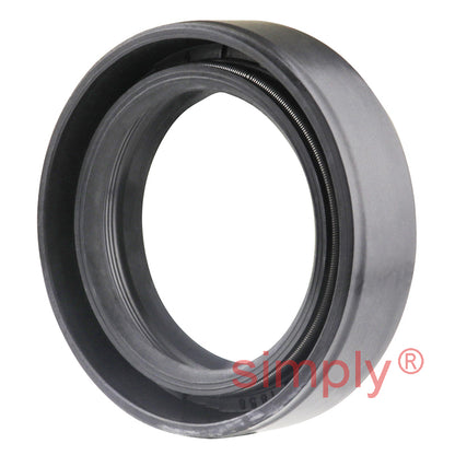 25x35x10DC Metric Fork and Damper Nitrile Rubber Oil Seal with 2 Opposite Facing Individually Sprung Sealing Lips