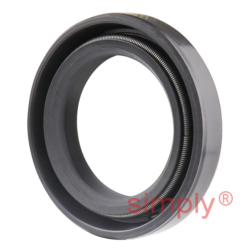 25x38x7mm Nitrile Rubber Double Lip Rotary Shaft Oil Seal with Garter Spring TC / R23