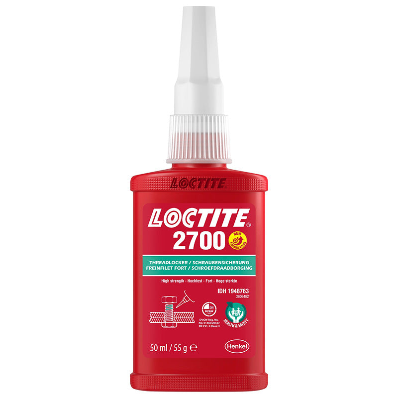 Loctite 2700 High Strength Threadlocking Adhesive 50ml