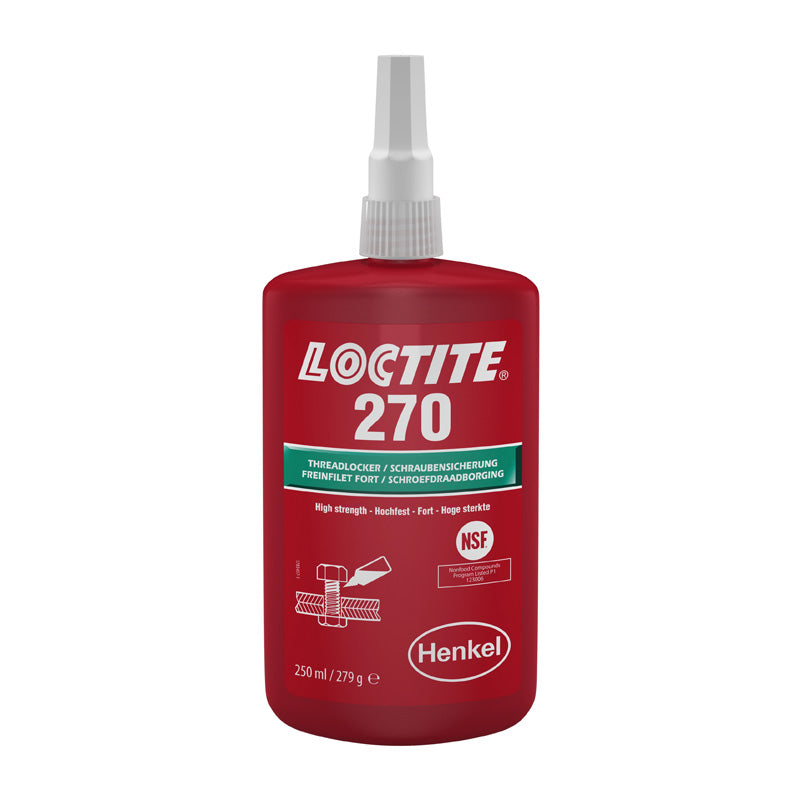 Loctite 270 High Strength Threadlocking Adhesive 250ml