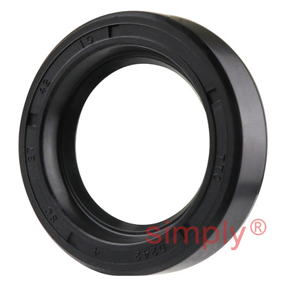 27x42x10mm Nitrile Rubber Single Lip Rotary Shaft Oil Seal with Garter Spring SC / R21