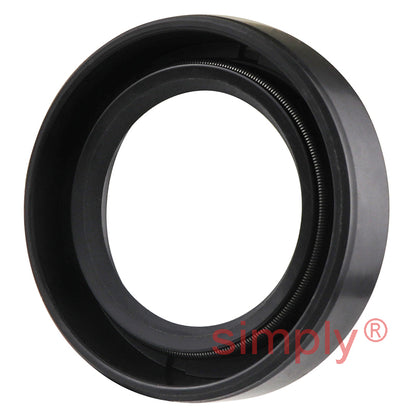 27x42x10mm Nitrile Rubber Single Lip Rotary Shaft Oil Seal with Garter Spring SC / R21