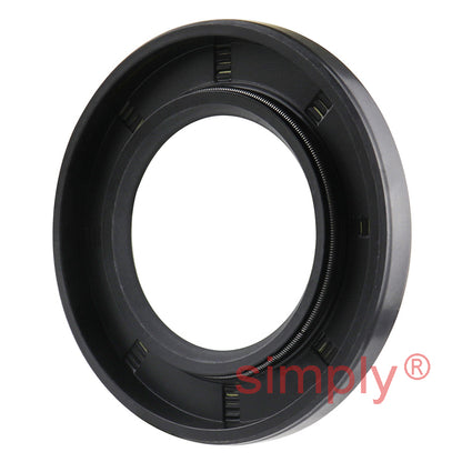 27x47x6mm Nitrile Rubber Single Lip Rotary Shaft Oil Seal with Garter Spring SC / R21