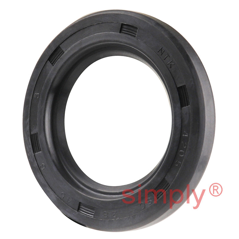 28x45x6mm Nitrile Rubber Single Lip Rotary Shaft Oil Seal with Garter Spring SC / R21