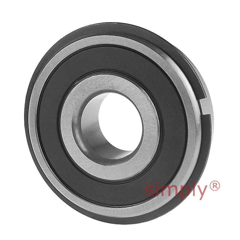 1621DCNR Imperial Rubber Sealed Deep Groove Ball Bearing with Snap Ring 1/2x1-3/8x7/16 inch
