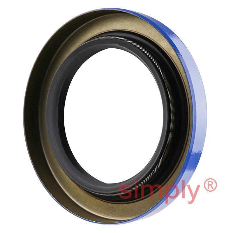 2x3.06x0.37 inch Metal Cased Nitrile Rubber Rotary Shaft Oil Seal with Garter Spring and Wiper Lip