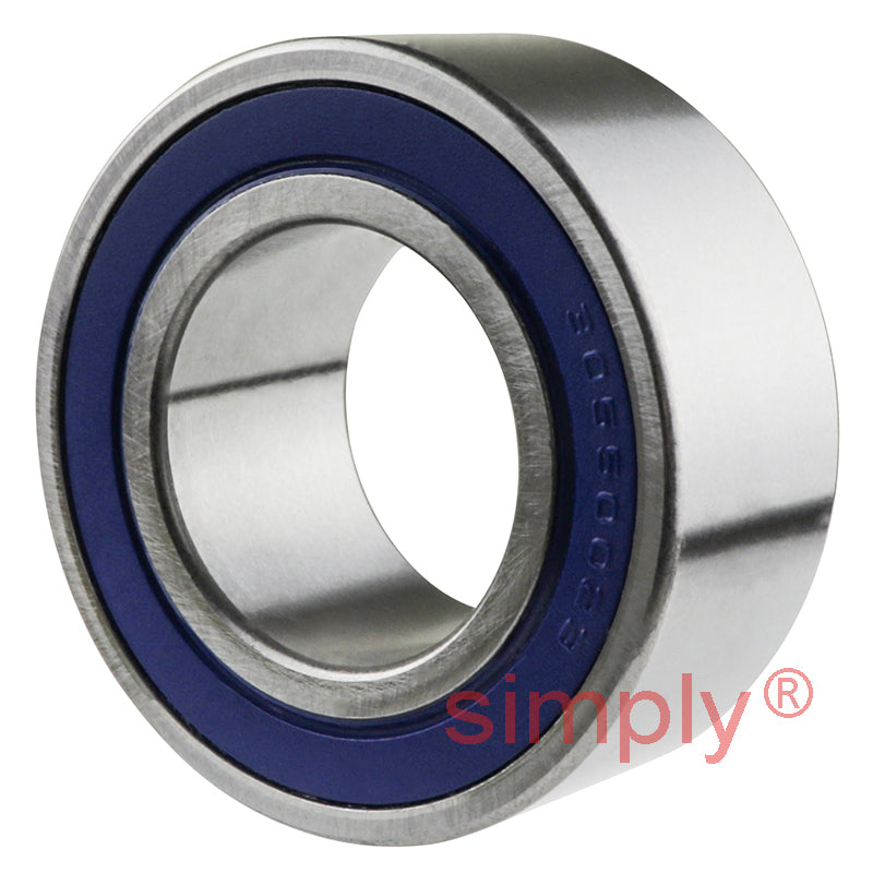 NSK 30BD40DF2 Rubber Sealed Air Conditioner Double Row Deep Groove Ball Bearing 30x55x23mm