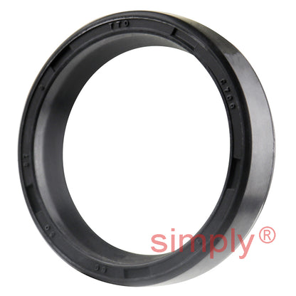 30x37x8mm Nitrile Rubber Single Lip Rotary Shaft Oil Seal with Garter Spring SC / R21