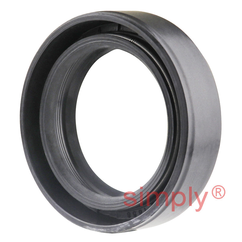 30x40.5x10.5DC4SS Metric Fork and Damper Nitrile Rubber Oil Seal with 2 Opposite Facing Individually Sprung Sealing Lips and Raised Outer Sealing Band on Outside Diameter