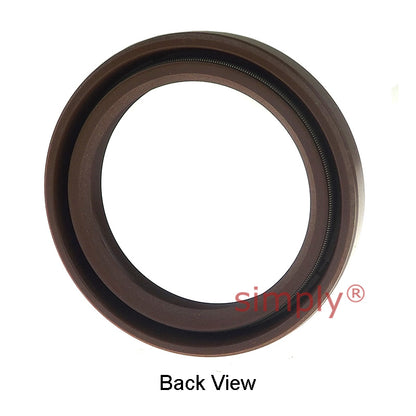 30x40x7mm TCI / R23 Double Lip with Bi Directional Feature FKM Rubber Metric Rotary Shaft Oil Seal with Garter Spring