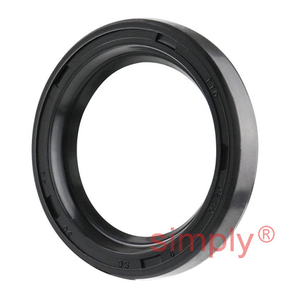 30x42x7mm Nitrile Rubber Single Lip Rotary Shaft Oil Seal with Garter Spring SC / R21