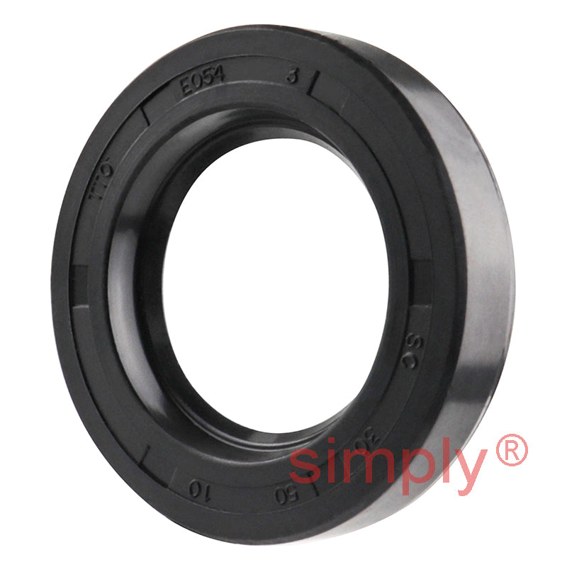 30x50x10mm Nitrile Rubber Single Lip Rotary Shaft Oil Seal with Garter Spring SC / R21