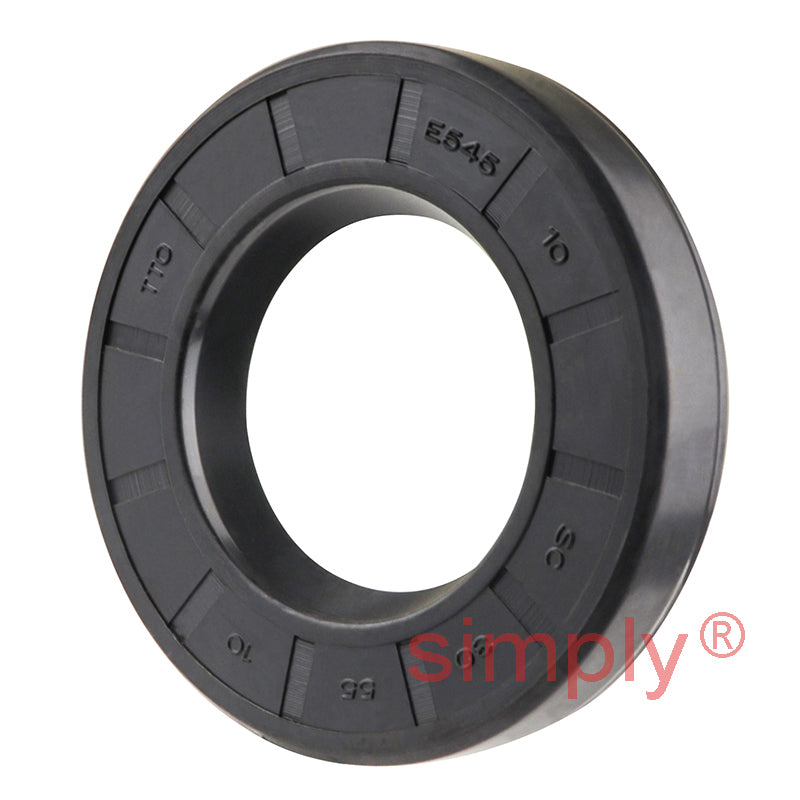 30x55x10mm Nitrile Rubber Single Lip Rotary Shaft Oil Seal with Garter Spring SC / R21
