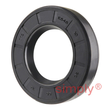 30x55x10mm Nitrile Rubber Single Lip Rotary Shaft Oil Seal with Garter Spring SC / R21