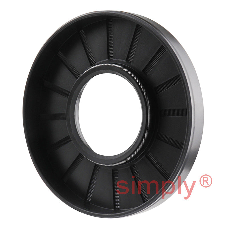 30x72x10mm Nitrile Rubber Single Lip Rotary Shaft Oil Seal with Garter Spring SC / R21