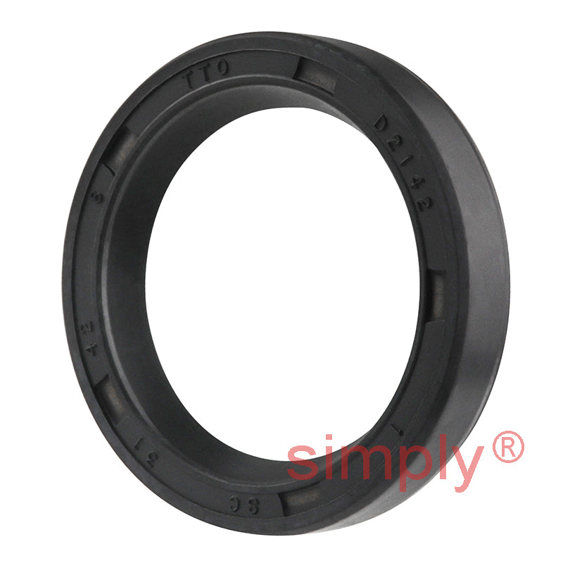 31x42x8mm Nitrile Rubber Single Lip Rotary Shaft Oil Seal with Garter Spring SC / R21