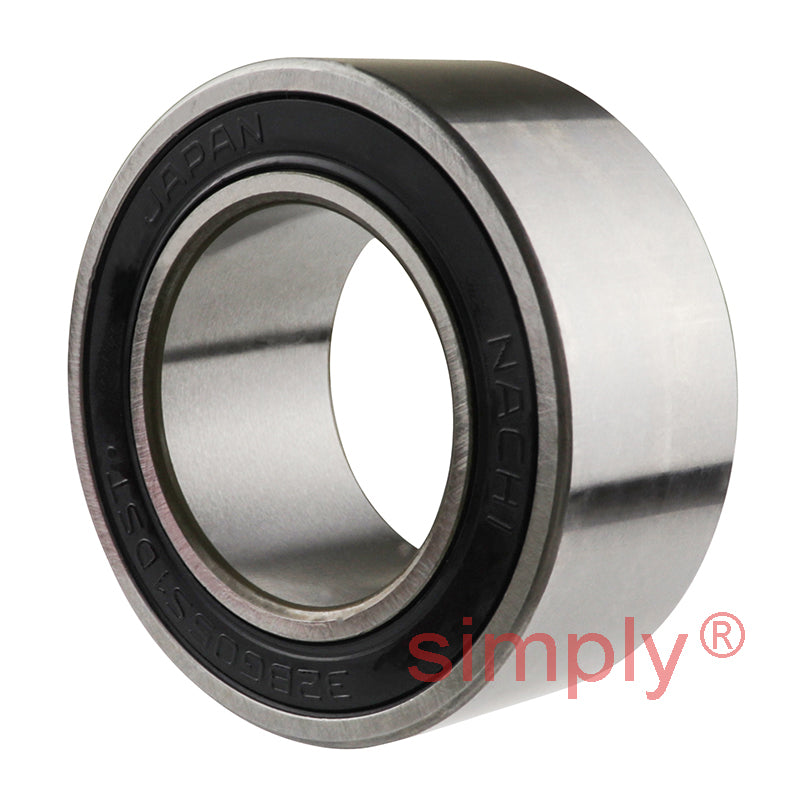 Major Brand 32BG05S12DST Rubber Sealed Air Conditioner Double Row Deep Groove Ball Bearing 32x55x23mm