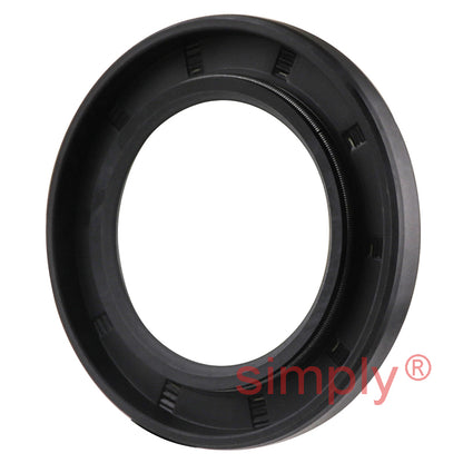 33x52x6mm Nitrile Rubber Single Lip Rotary Shaft Oil Seal with Garter Spring SC / R21