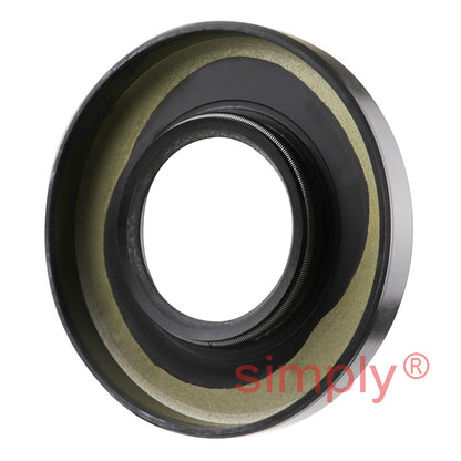 34x72x10mm Nitrile Rubber Single Lip Rotary Shaft Oil Seal with Garter Spring SC / R21