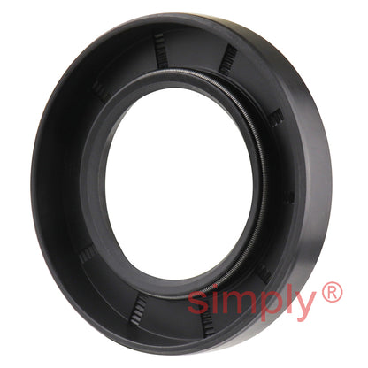 35x60x10mm Nitrile Rubber Single Lip Rotary Shaft Oil Seal with Garter Spring SC / R21