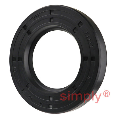 35x62x10mm Nitrile Rubber Single Lip Rotary Shaft Oil Seal with Garter Spring SC / R21